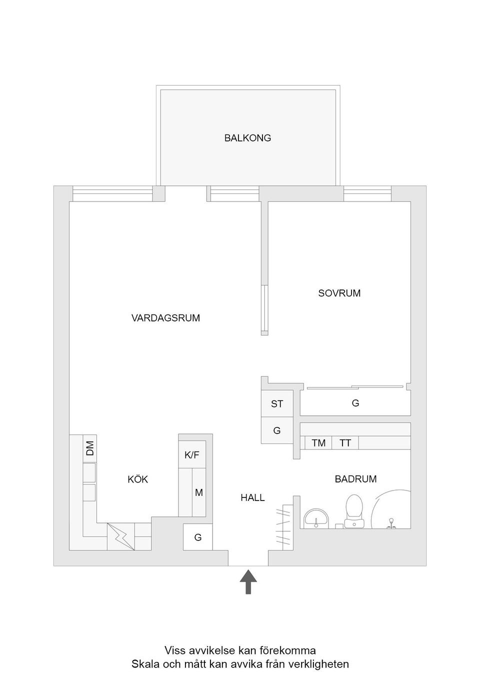 Bostadsrätt, Östra Tullgatan 6, Centrum/Östermalm, Västerås