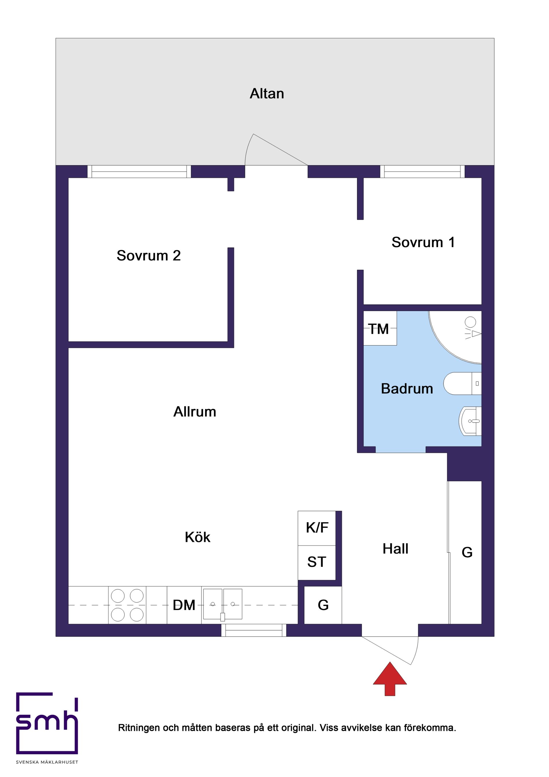 Bostadsrätt, Lupinstigen 5C, Vendelsö, Haninge