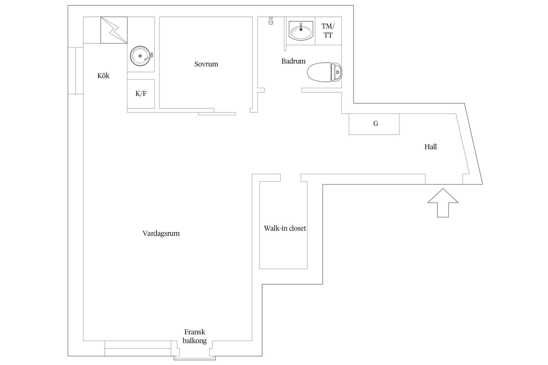 Bostadsrätt, Fyrverkarbacken 23, 9 Tr, Kungsholmen, Stockholm