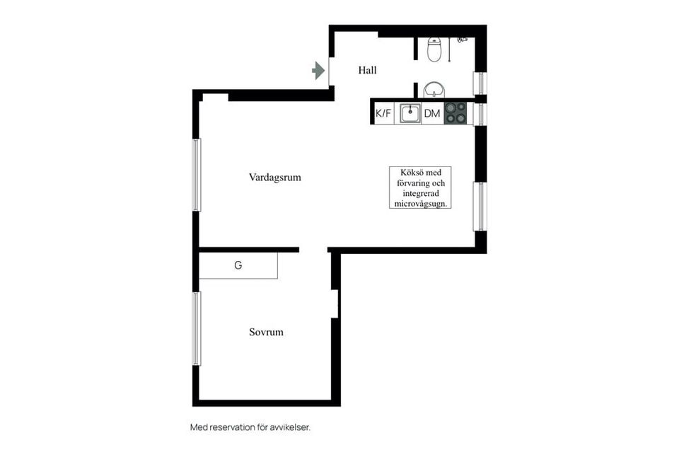 Bostadsrätt, Kalmgatan 15, Hammarbyhöjden, Stockholm