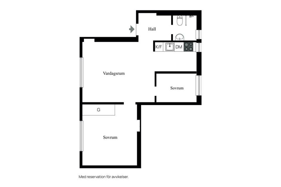 Bostadsrätt, Kalmgatan 15, Hammarbyhöjden, Stockholm