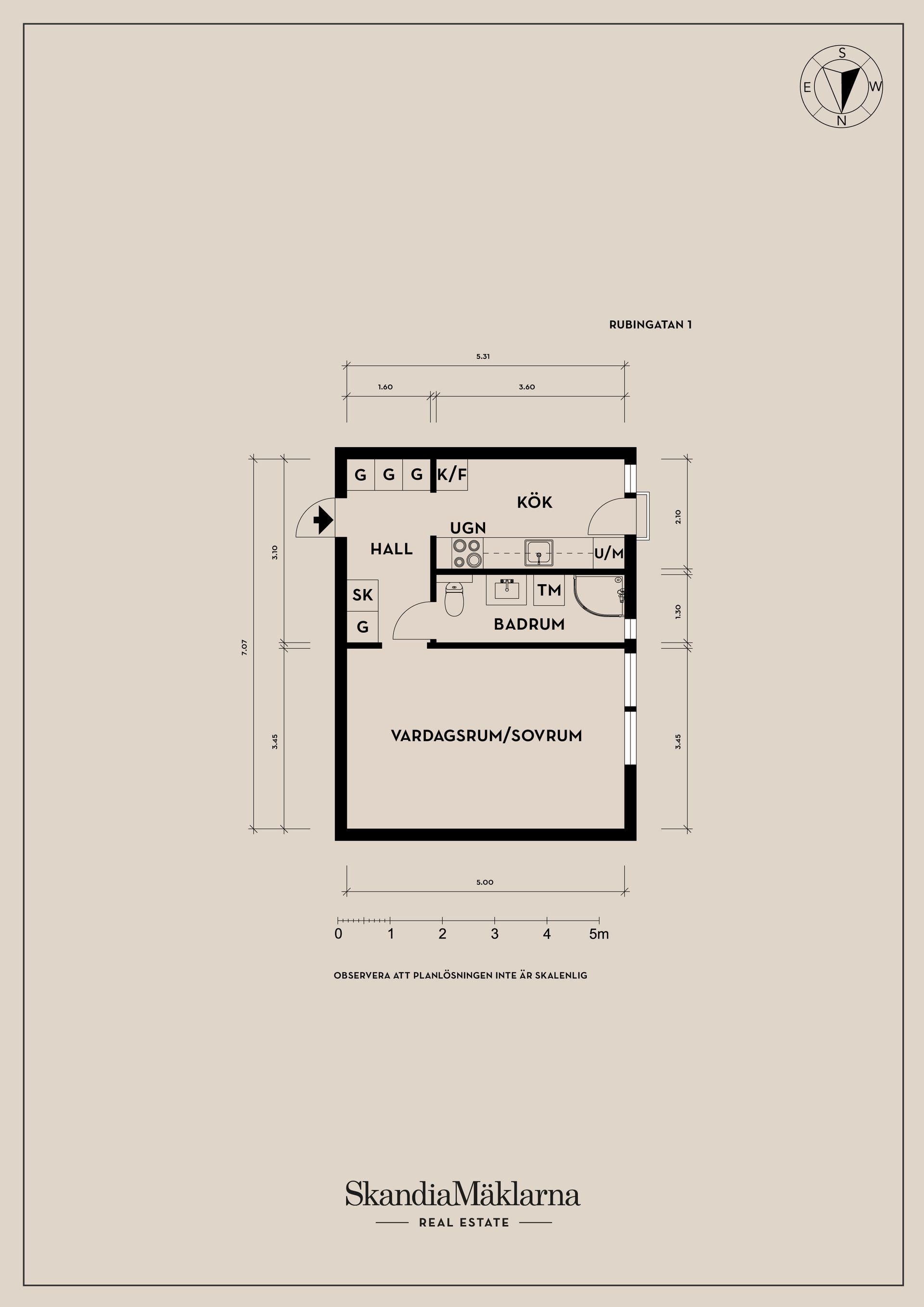 Bostadsrätt, Rubingatan 1, Göteborg