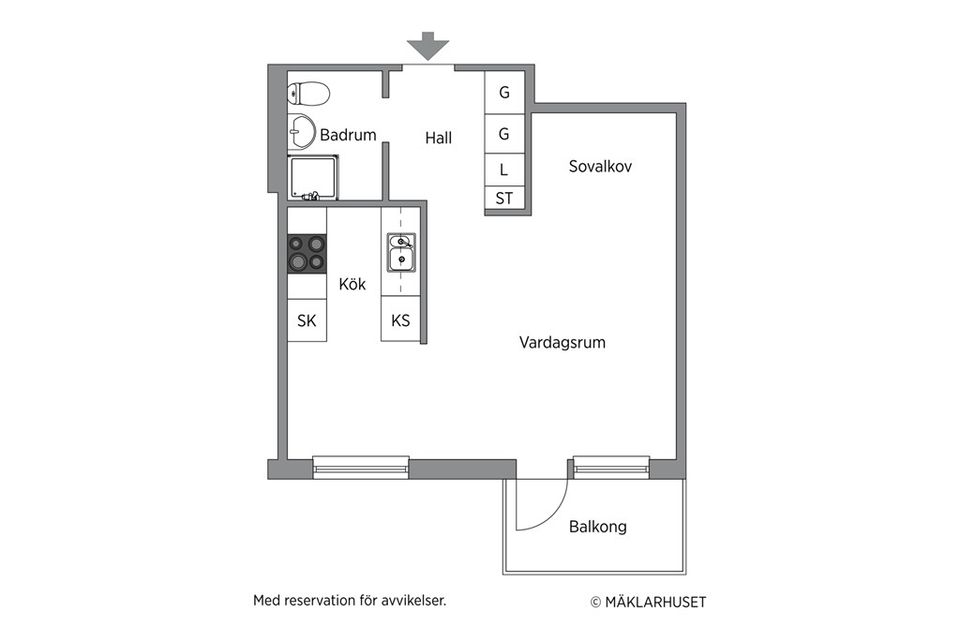 Bostadsrätt, Petterslundsgatan 23 D, Fålhagen, Uppsala