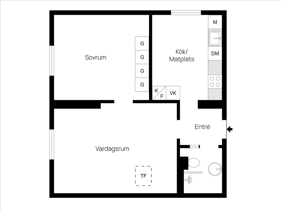 Bostadsrätt, Spånehusvägen 62a, Östra Sorgenfri, Malmö