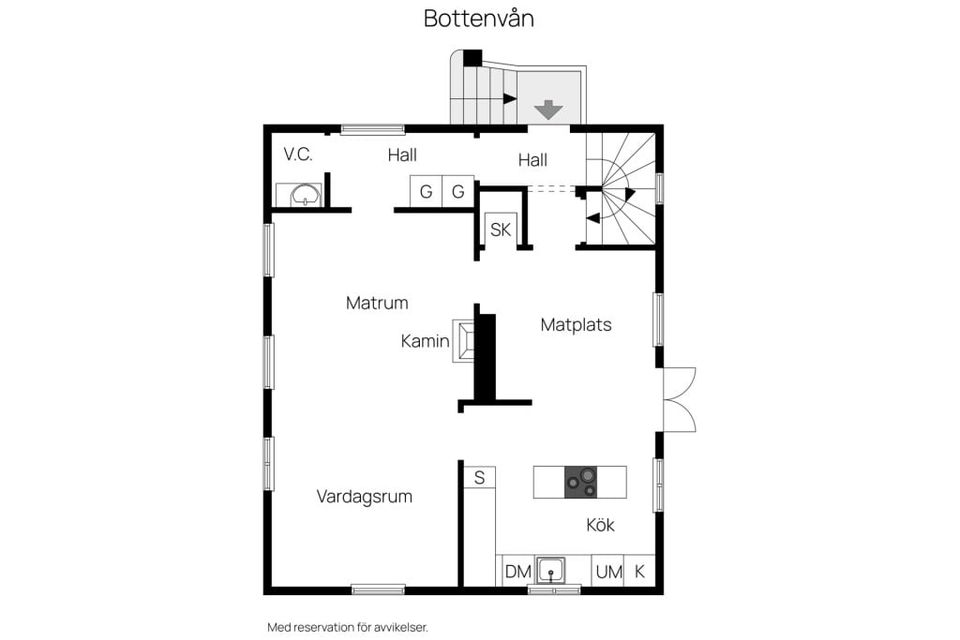 Villa, Kvarngatan 11, Västra Gärdet, Falkenberg
