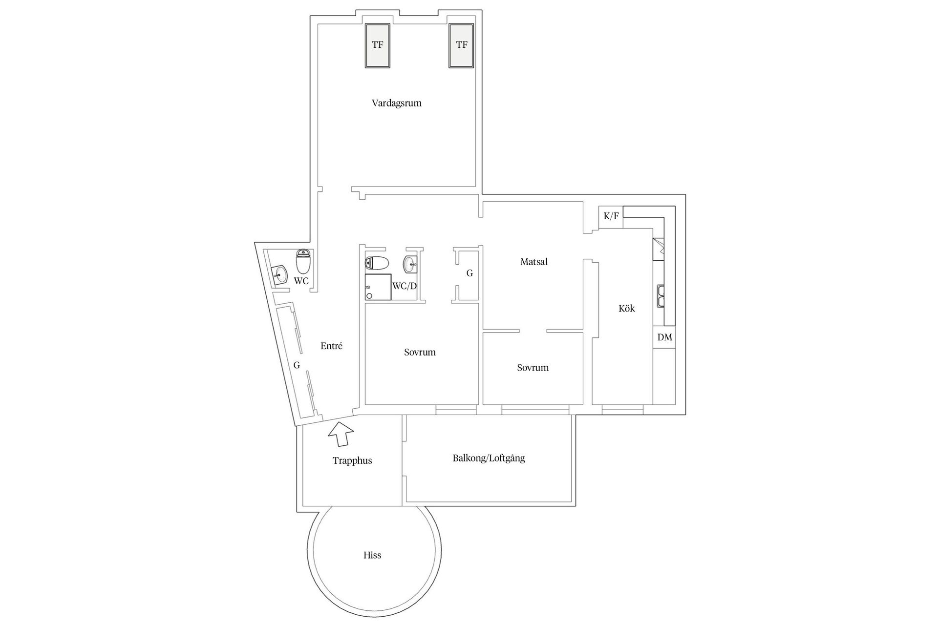 Bostadsrätt, Kullagatan 58, Helsingborg - Centrum, Helsingborg