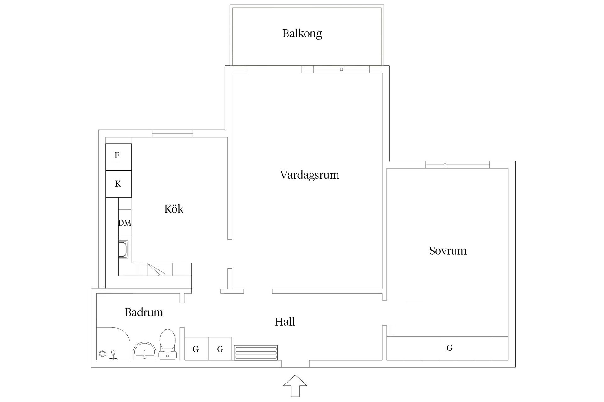 Bostadsrätt, Krondikesvägen 48A, Blomängen, Östersund