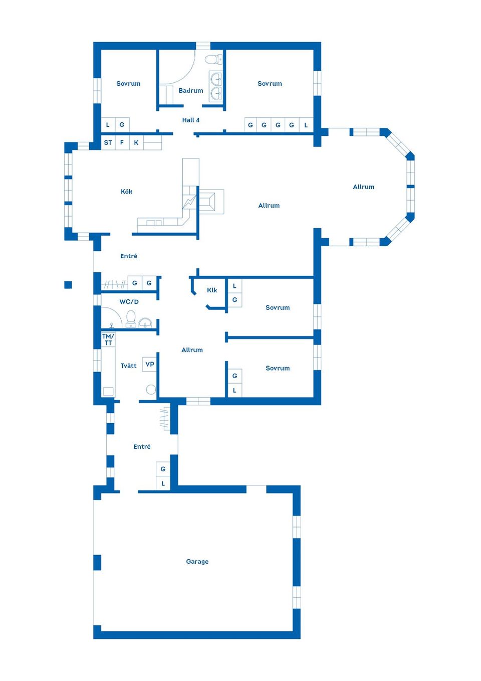 Villa, Stallvägen 6, Kämpaslätten, Sölvesborg