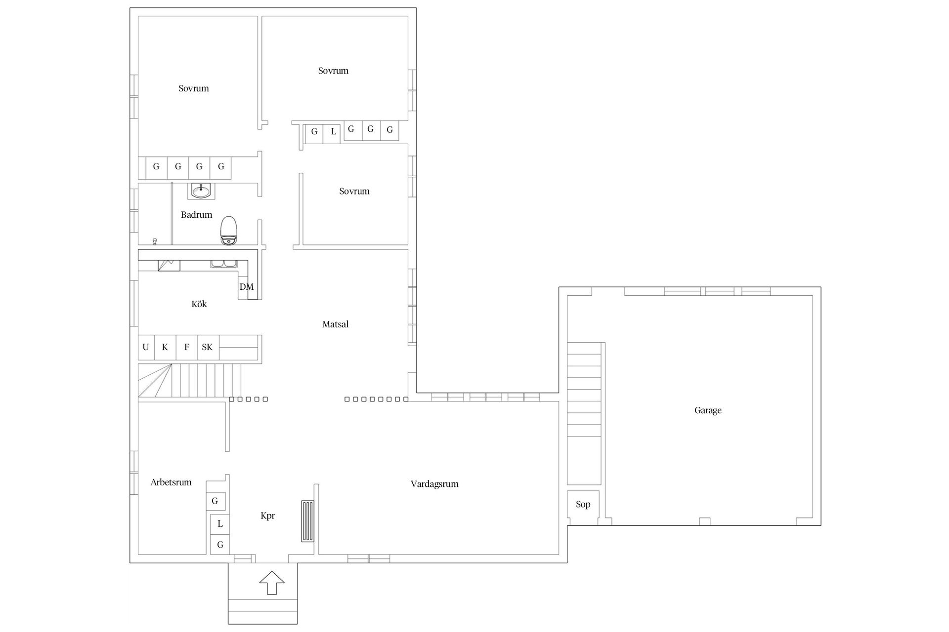 Villa, Sveavägen 18, Lustigkulla, Hallstahammar