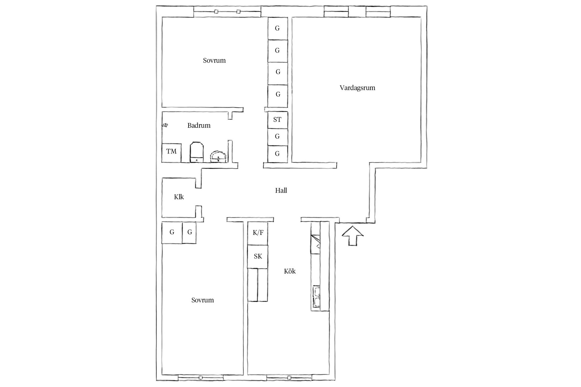 Bostadsrätt, Jenny Lindsgatan 8, Lunden, Göteborg