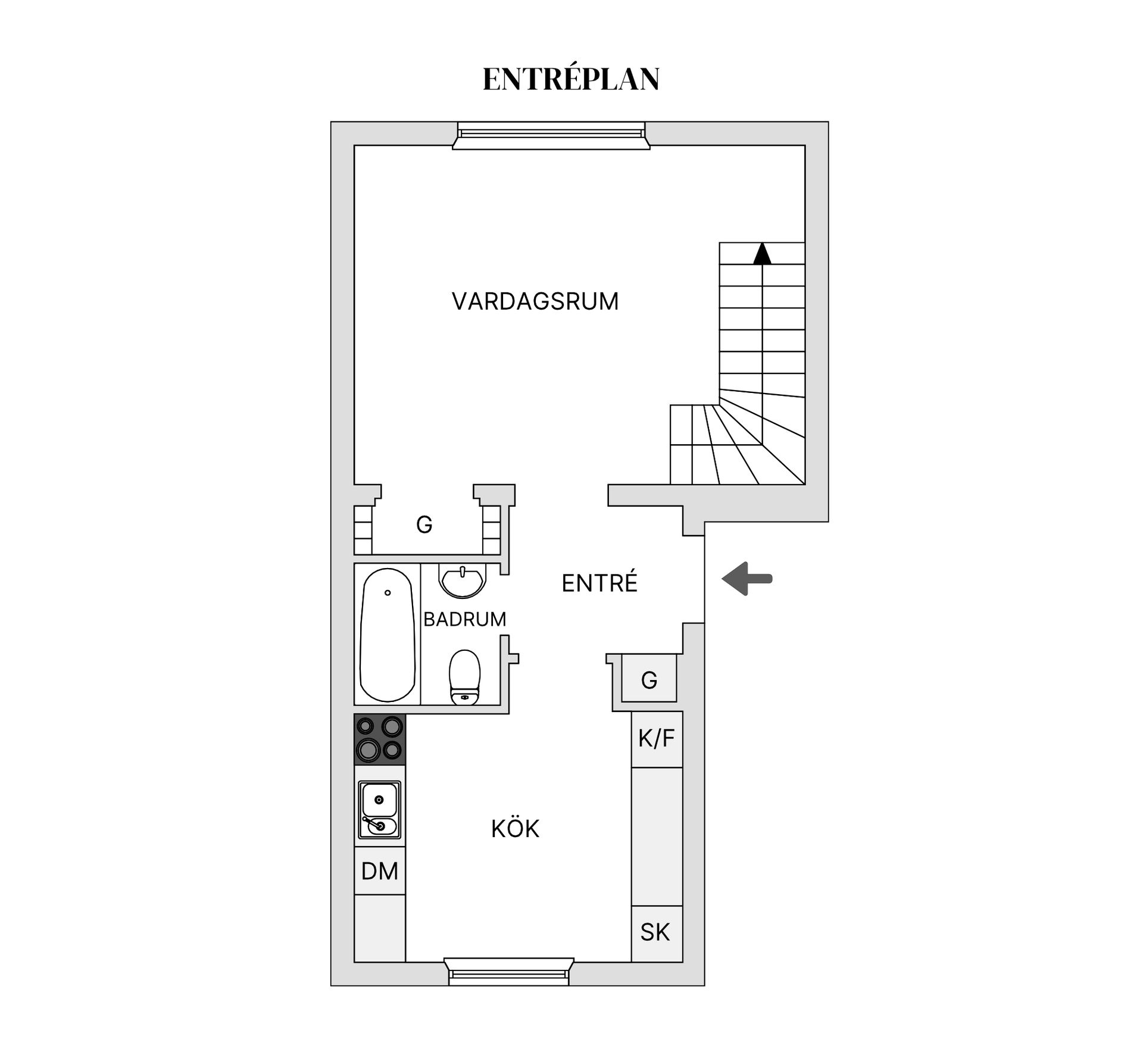 Bostadsrätt, Völundsgatan 4B, Hedvigsborg, Borås