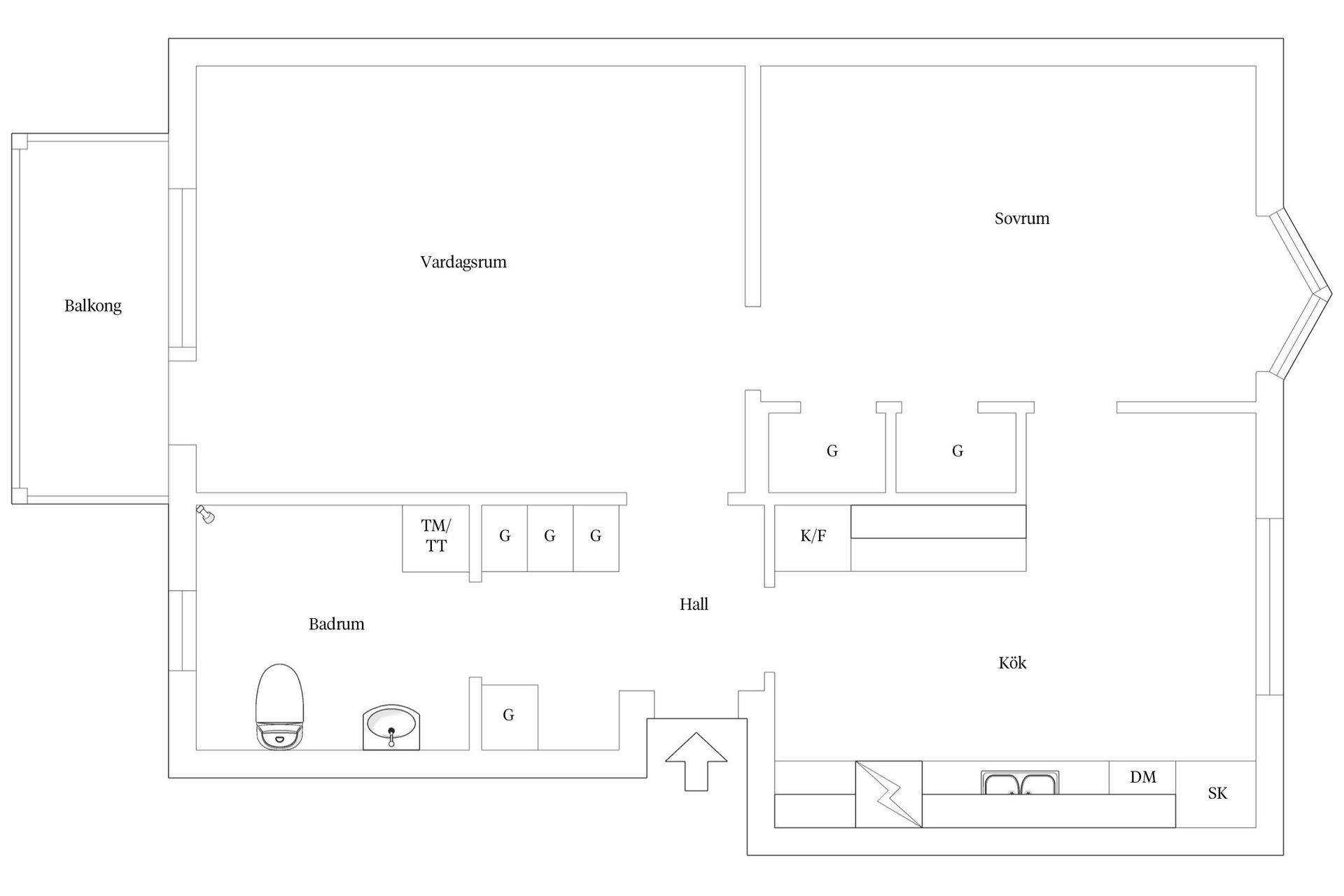 Bostadsrätt, Sigrid Undsets gata 15, Bromma - Blackeberg, Stockholm