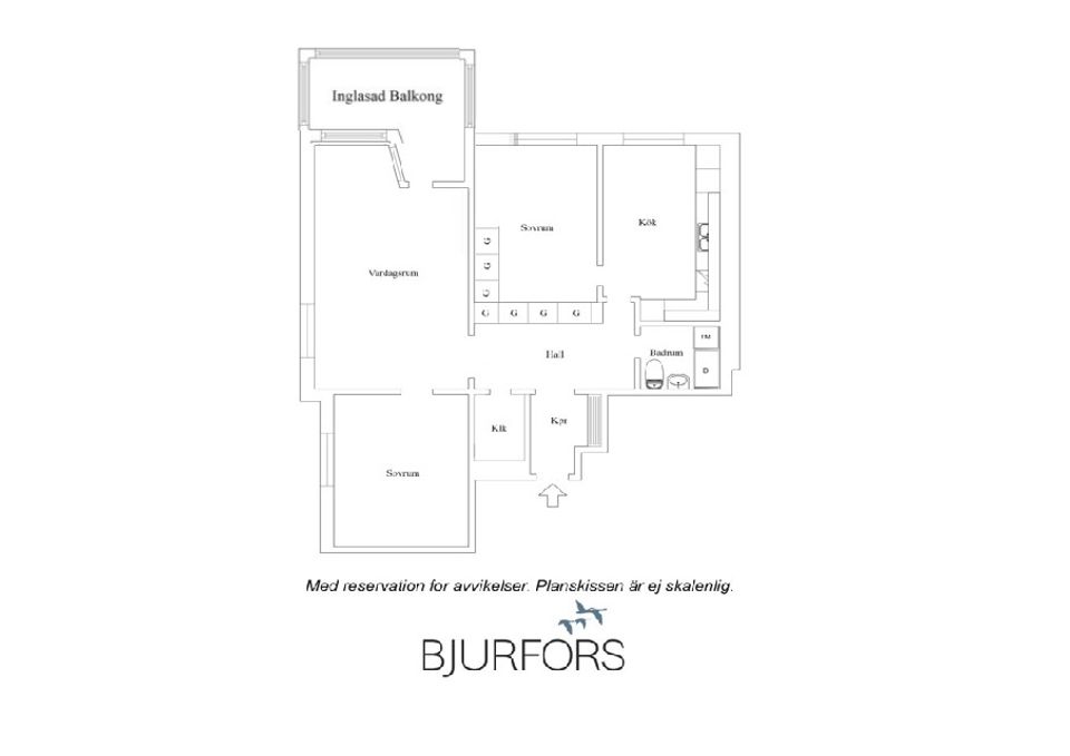 Bostadsrätt, Ripstigen 3, Bergshamra, Solna