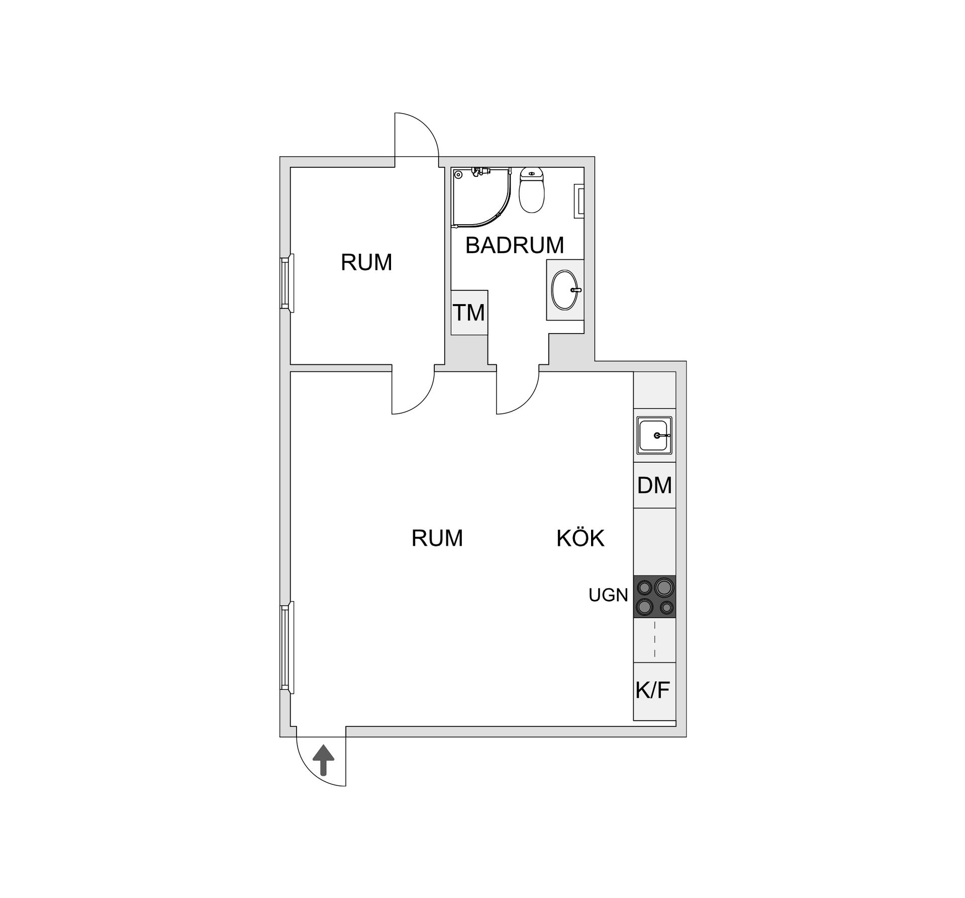 Bostadsrätt, Gränsgatan 11C, Torpa, Jönköping