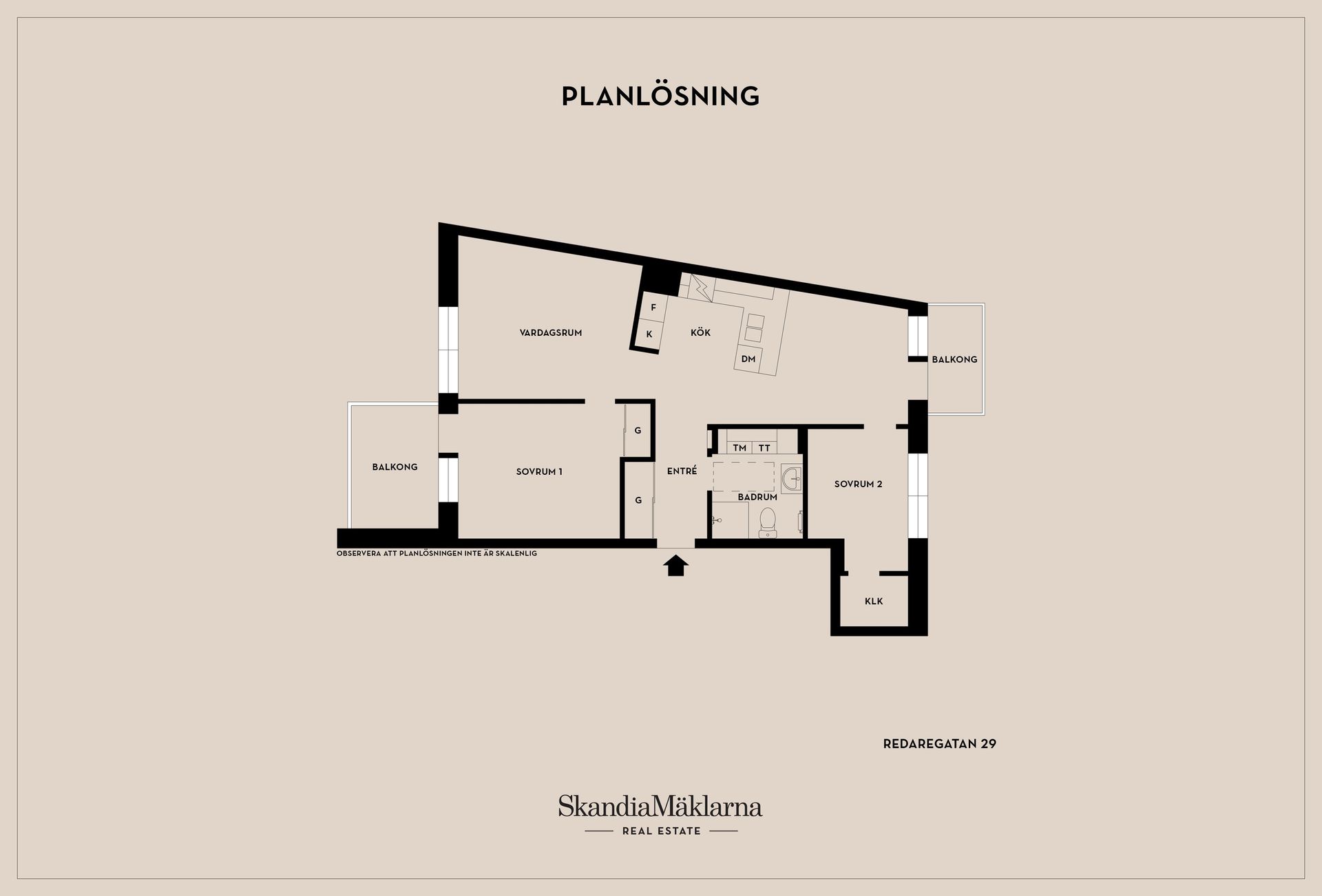 Bostadsrätt, Redaregatan 29, Oceanhamnen, Helsingborg