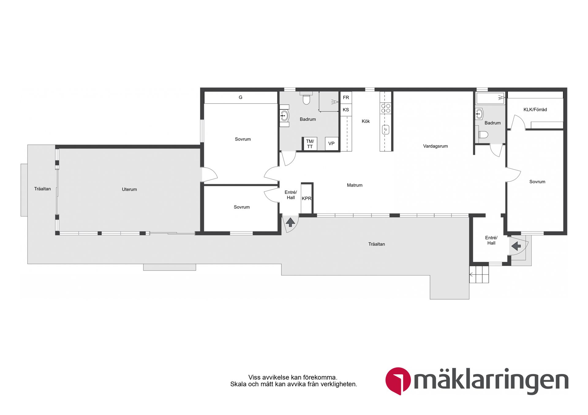 Villa, Radhus, Tunnlandsvägen 3, Viksjö, Järfälla