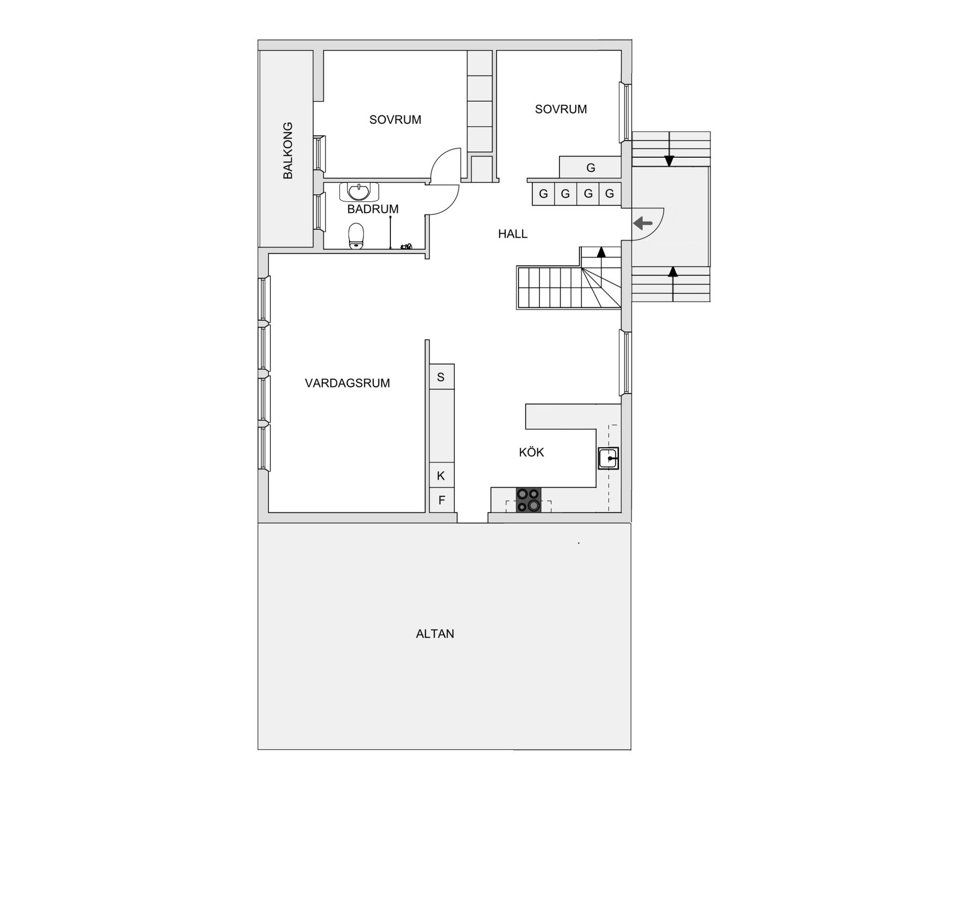 Villa, Snickarevägen 6, Ersmark, Skellefteå