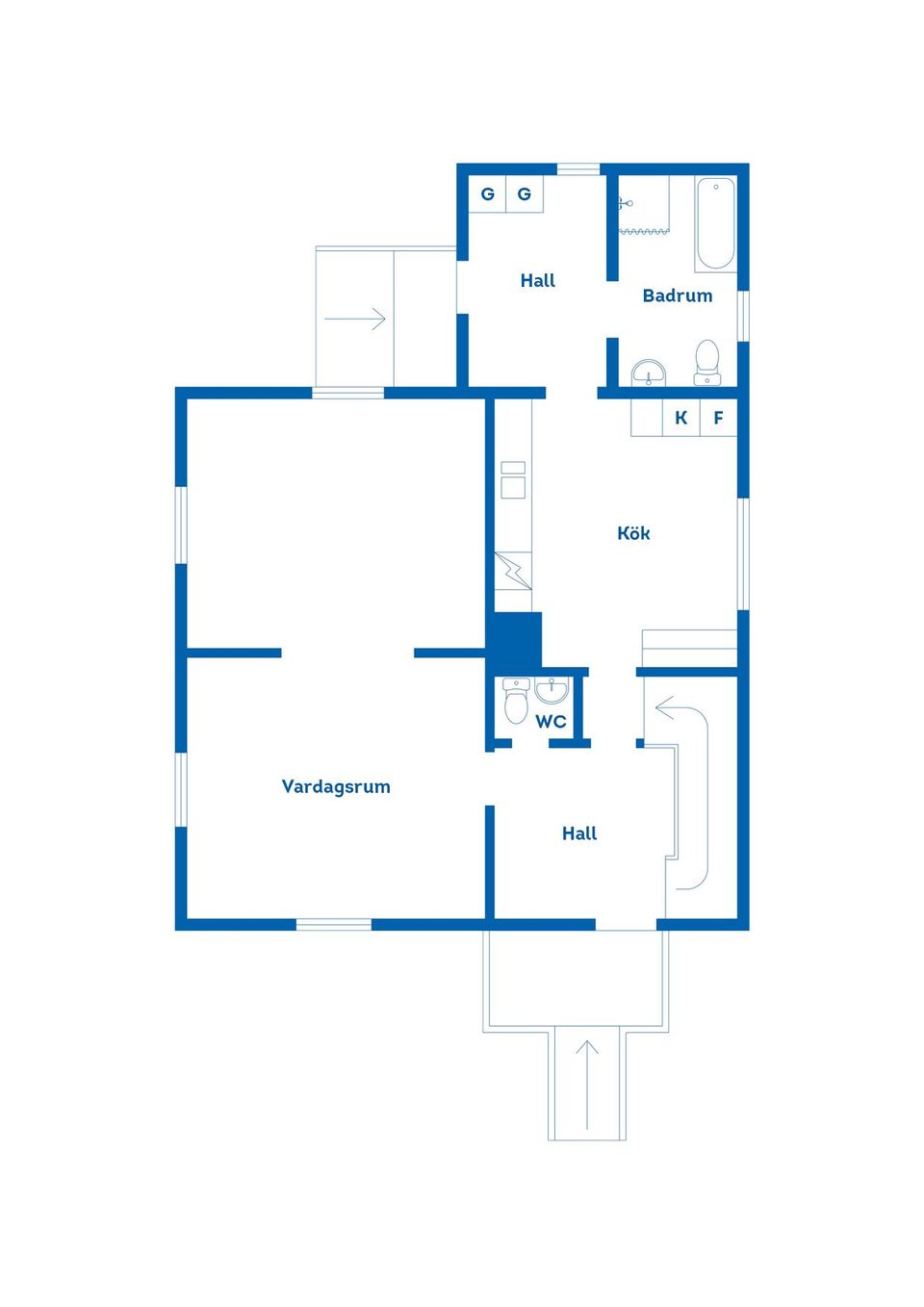 Villa, Härvägen 4, Tyringe, Hässleholm