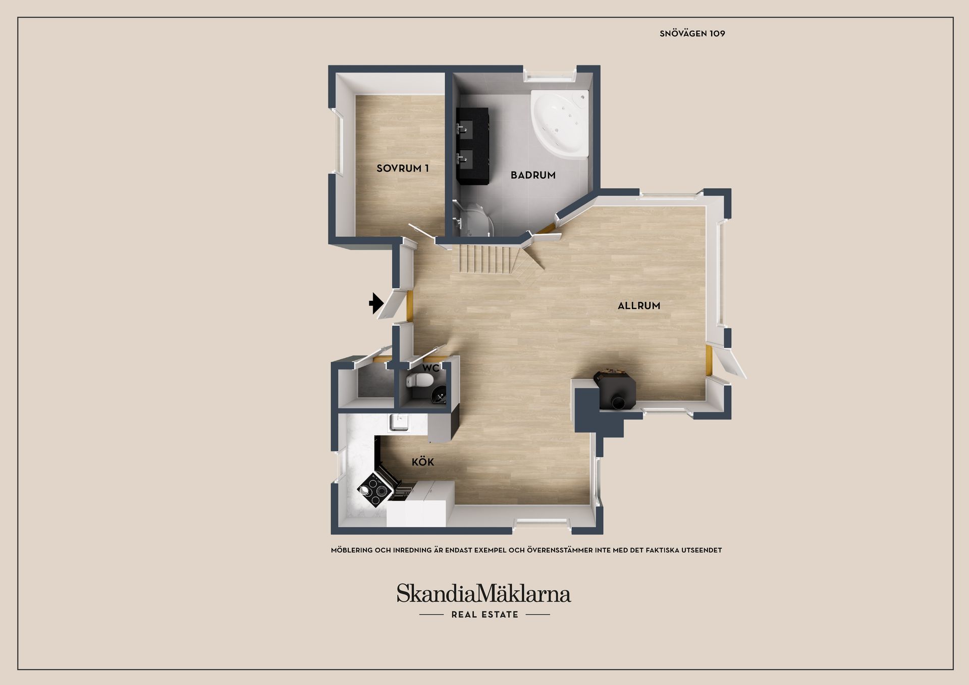 Fritidshus, Snövägen 109, Stöten, Malung-Sälen