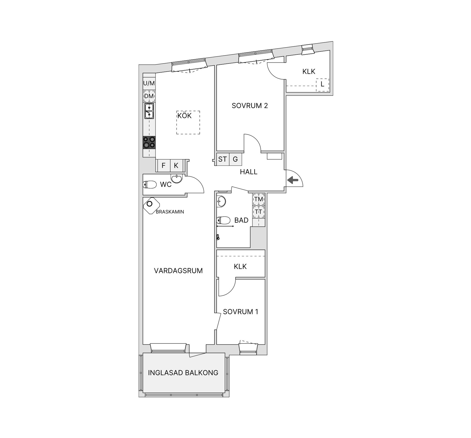 Bostadsrätt, Östra Eriksbergsgatan 100, Eriksberg, Göteborg