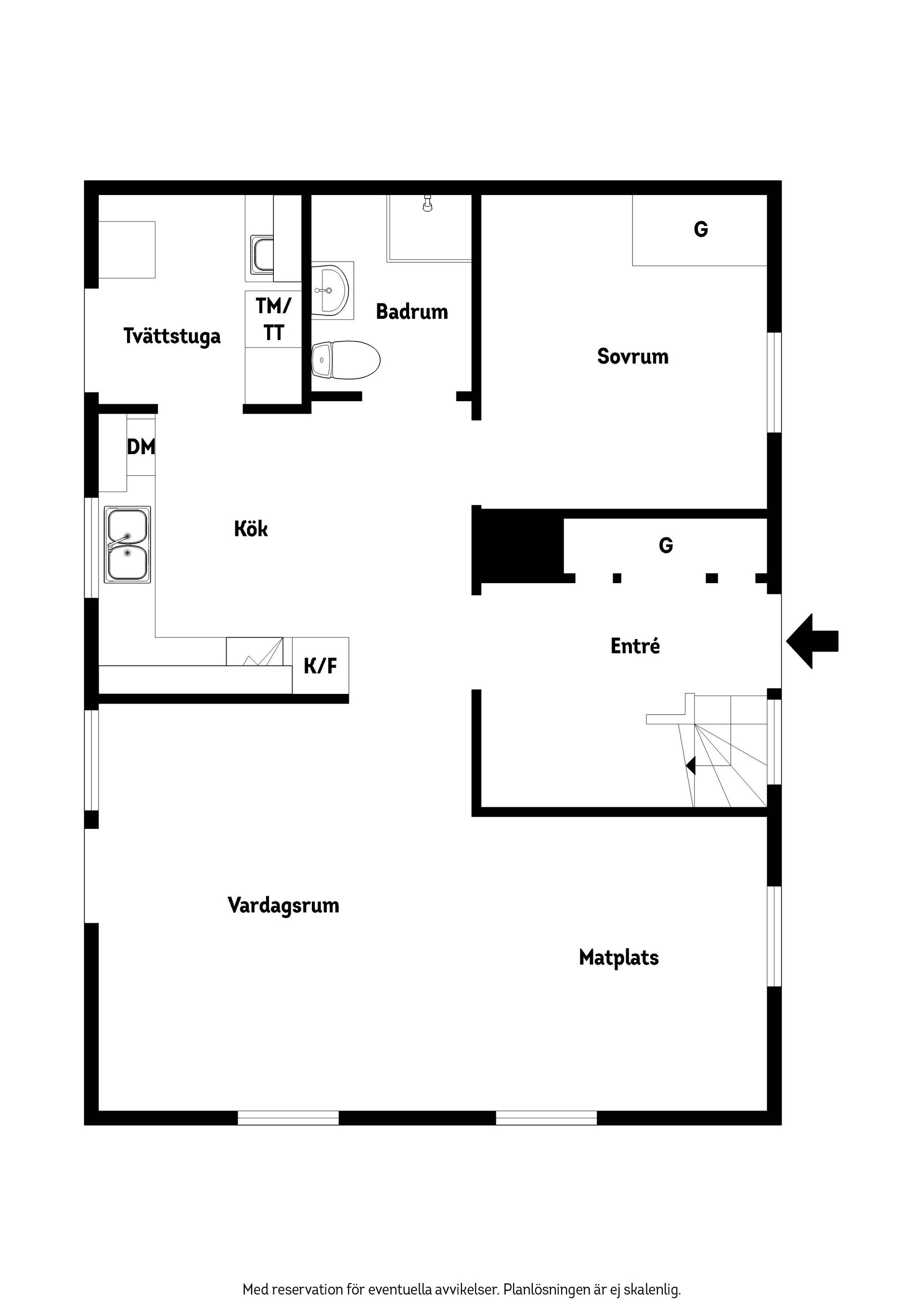 Bostadsrätt, Radhus, Olle Hammarlunds väg 6, Åsumtorp, Kristianstad