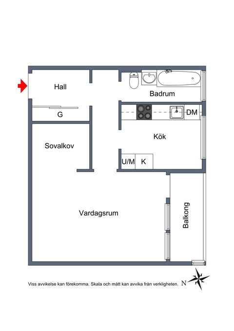 Bostadsrätt, Seglaregatan 18, Majorna, Göteborg