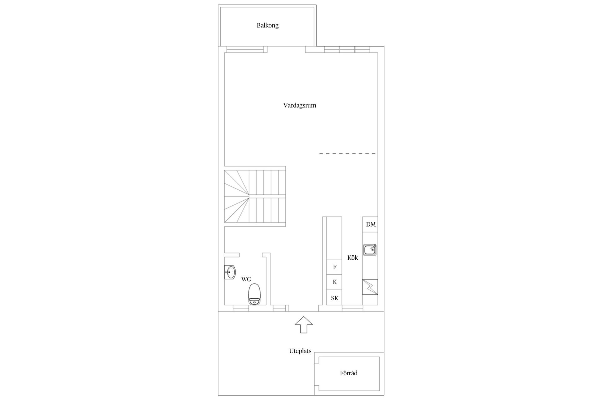 Villa, Radhus, Pilörtsvägen 3E, Fritsla, Mark