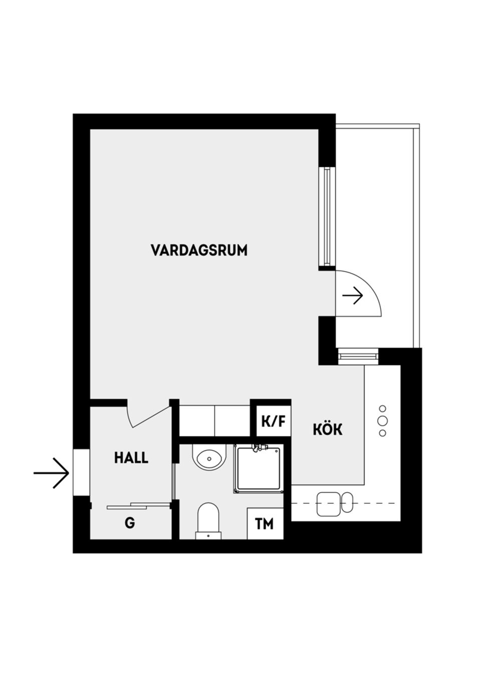 Bostadsrätt, Fornminnesvägen 32, Vallentuna Centrum, Vallentuna