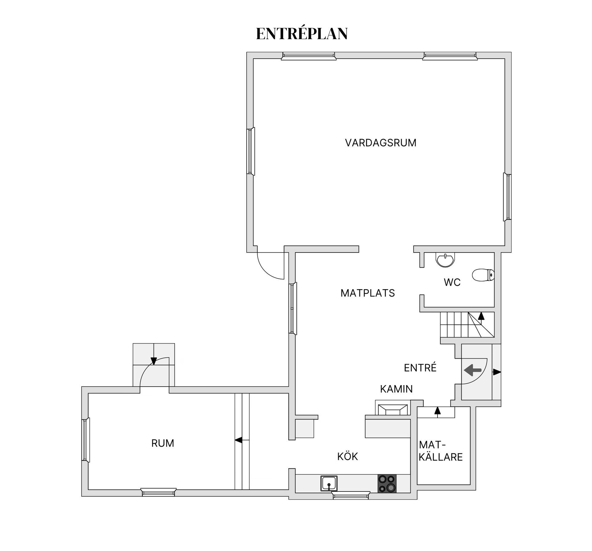 Villa, Strandvägen 16, Sandared, Borås