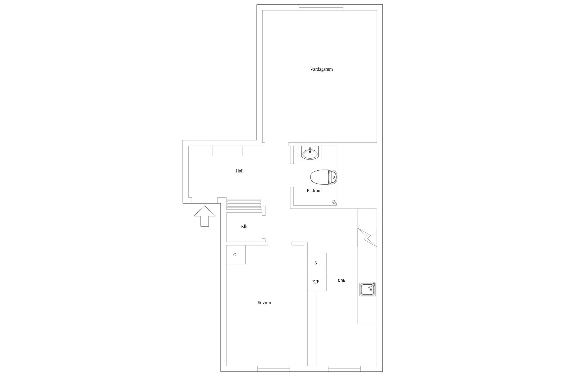 Bostadsrätt, Ödmansgatan 4B, Övre Eriksberg, Göteborg