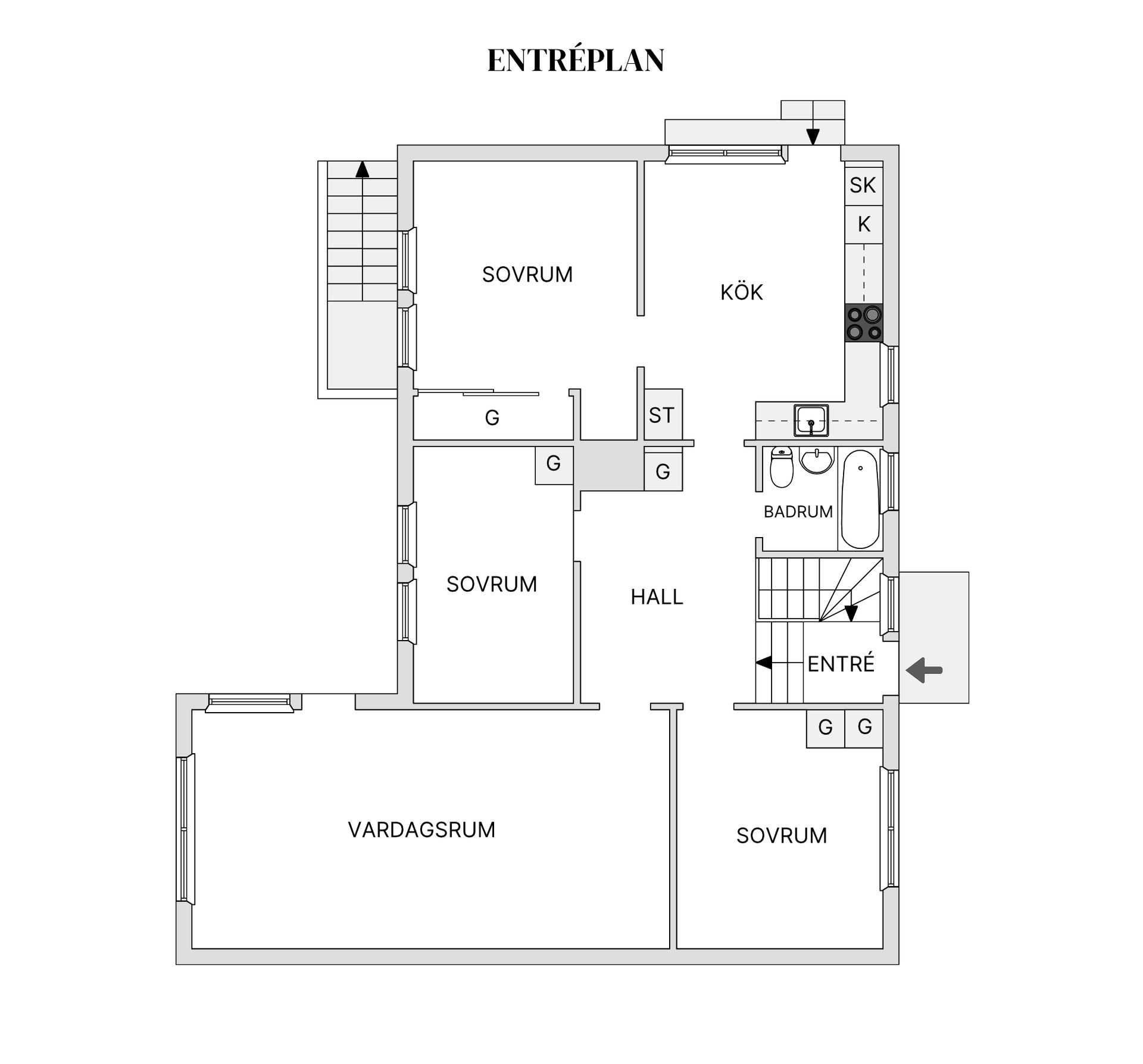 Villa, Kvarnängsgatan 19, Värnamo