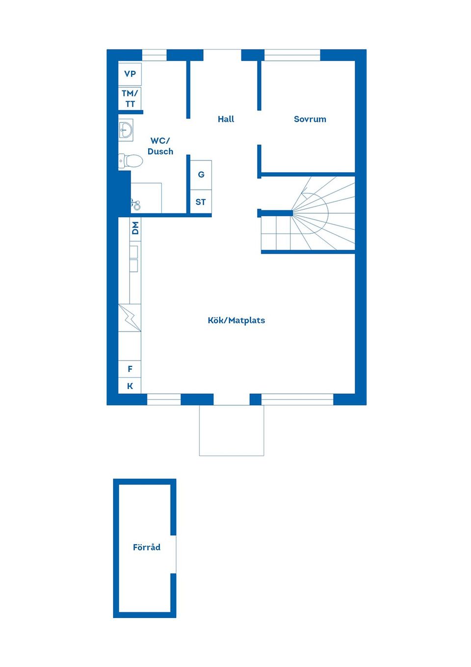 Bostadsrätt, Radhus, Körvelvägen 36, Borsökna, Eskilstuna