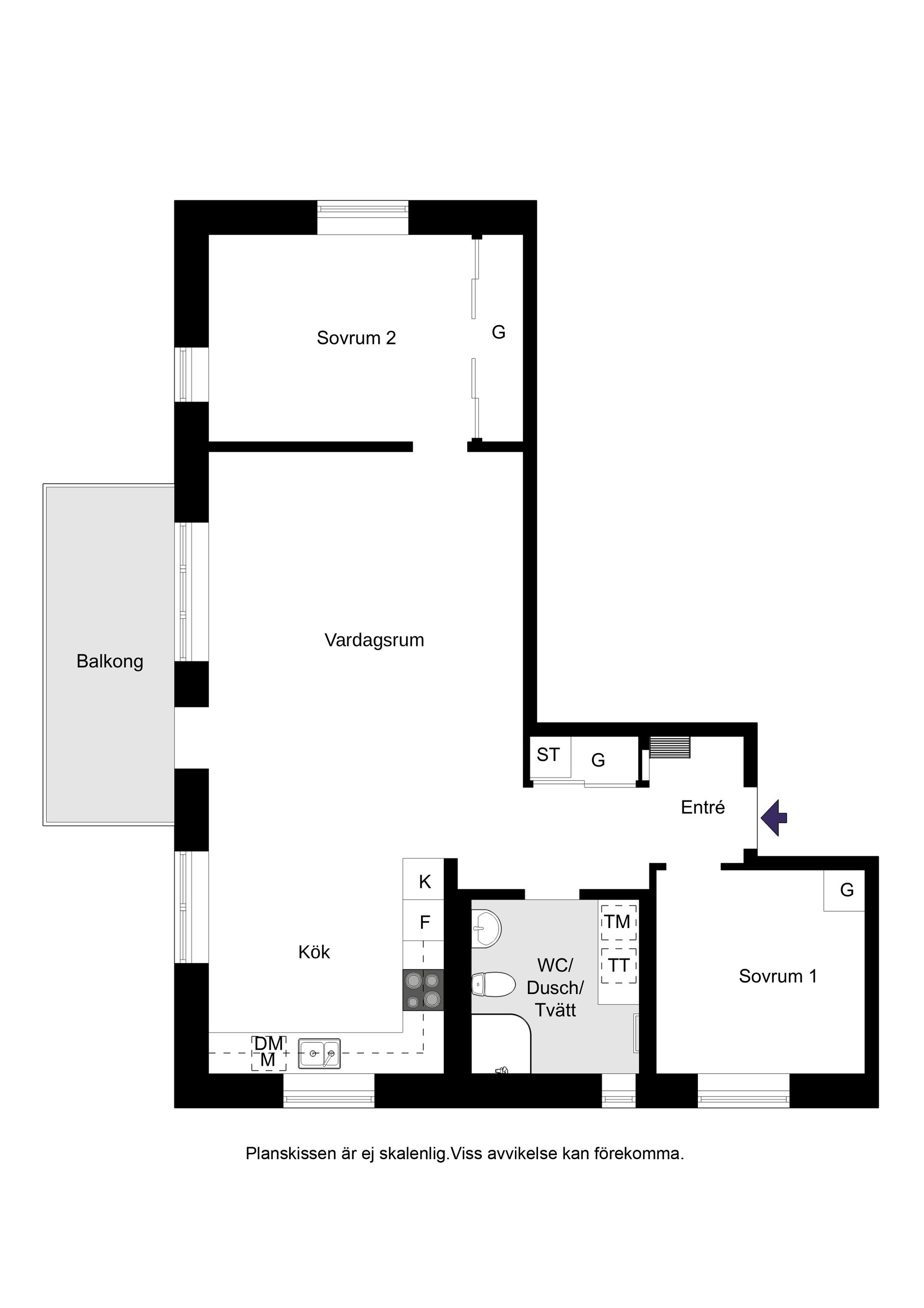 Bostadsrätt, Ranagårdsvägen 16, Ranagård, Halmstad