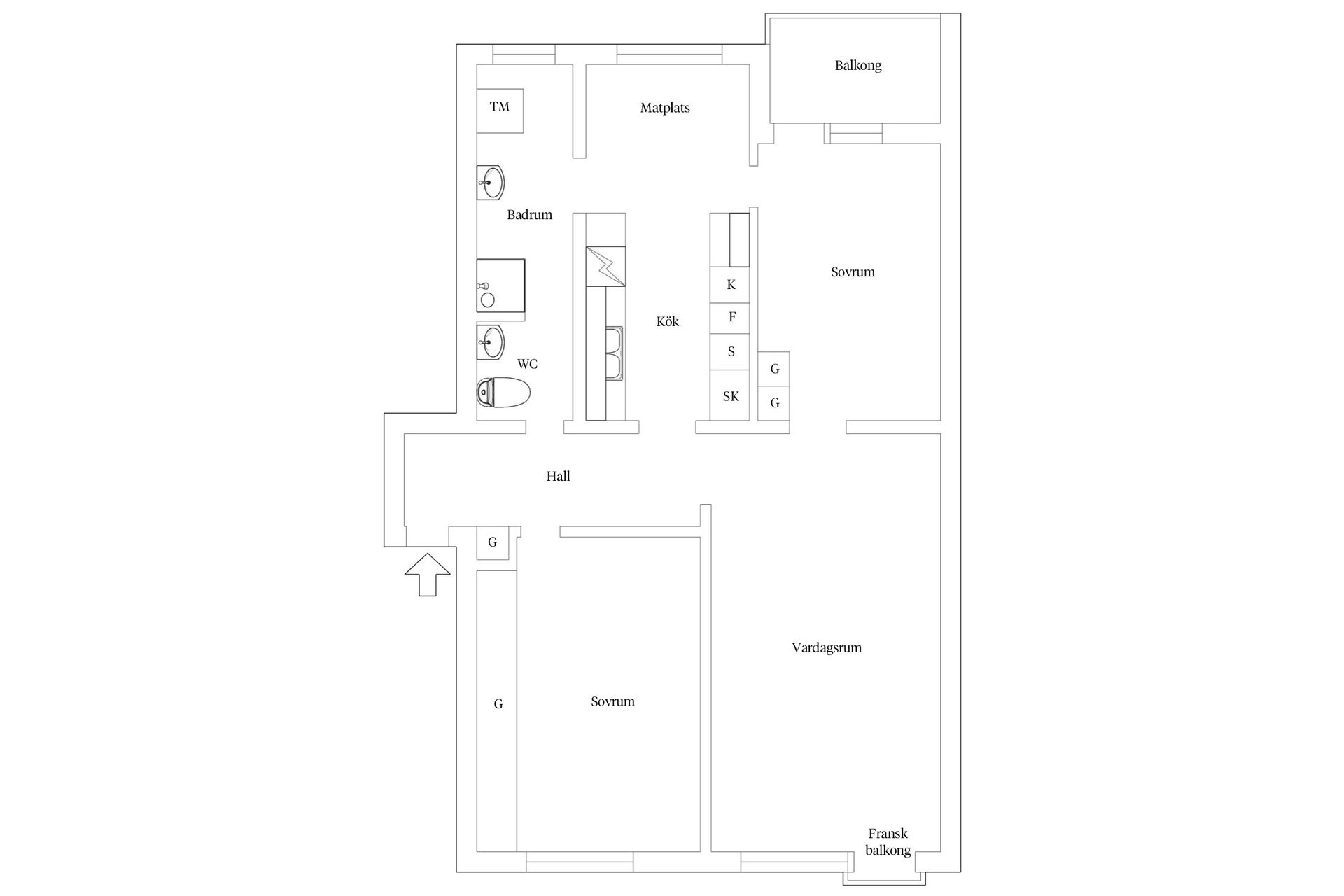 Bostadsrätt, Stenkastsgatan 7, Flatås, Göteborg