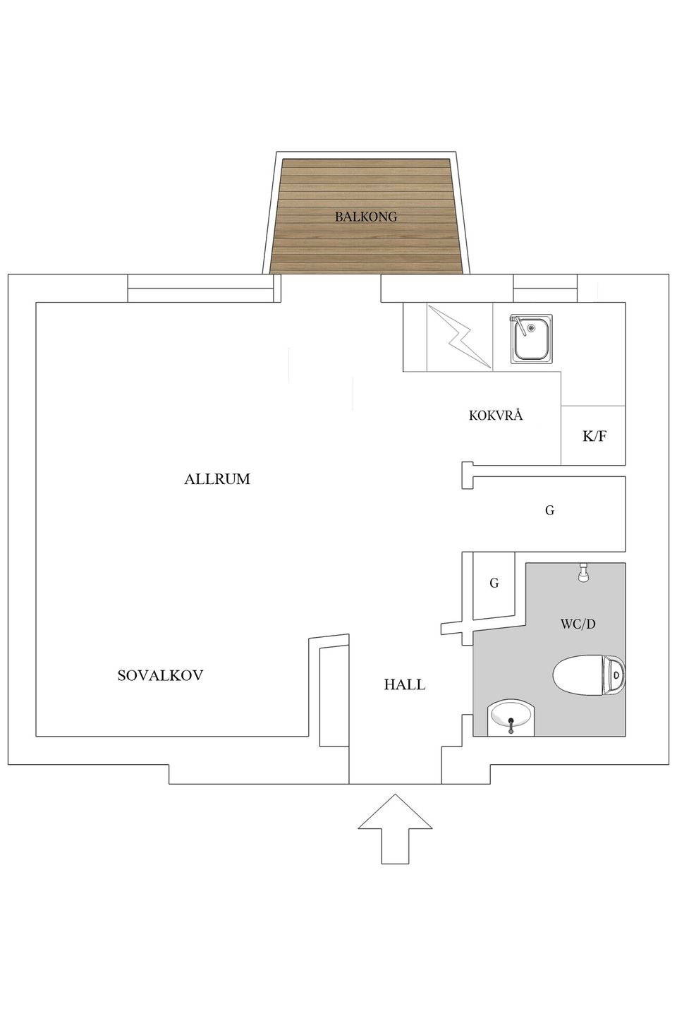 Bostadsrätt, Gåshällsvägen 10, Kärrtorp, Stockholm