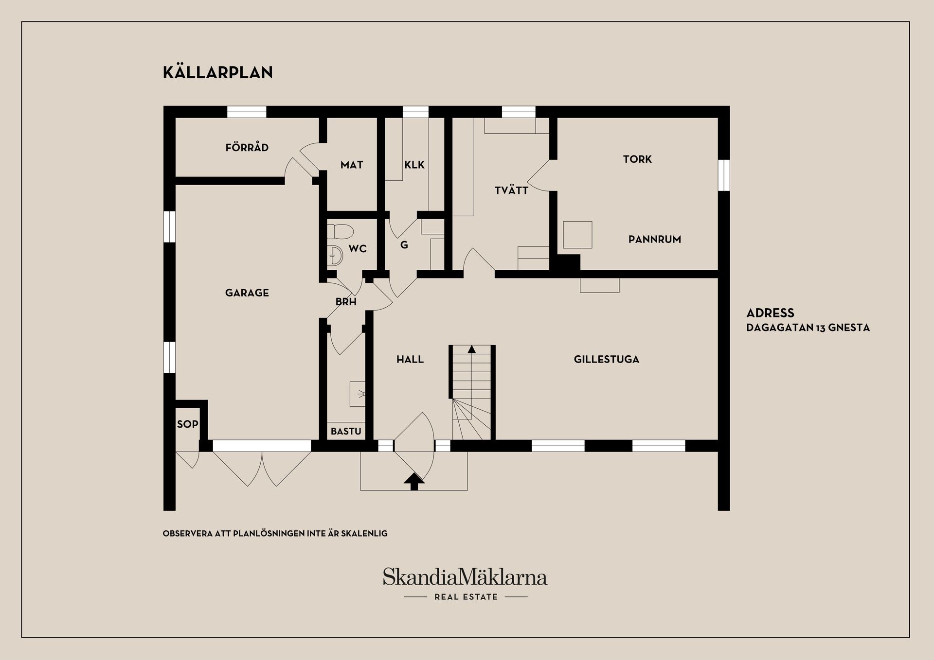 Villa, Dagagatan 13, Gnesta