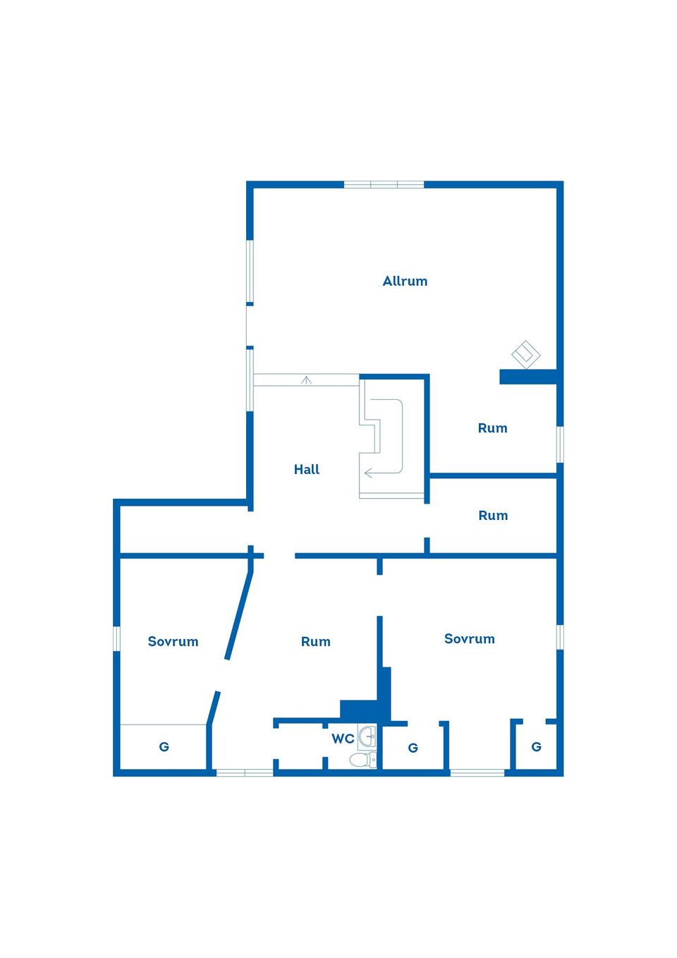 Villa, Rämmavägen 12, Kåtilla, Älvdalen