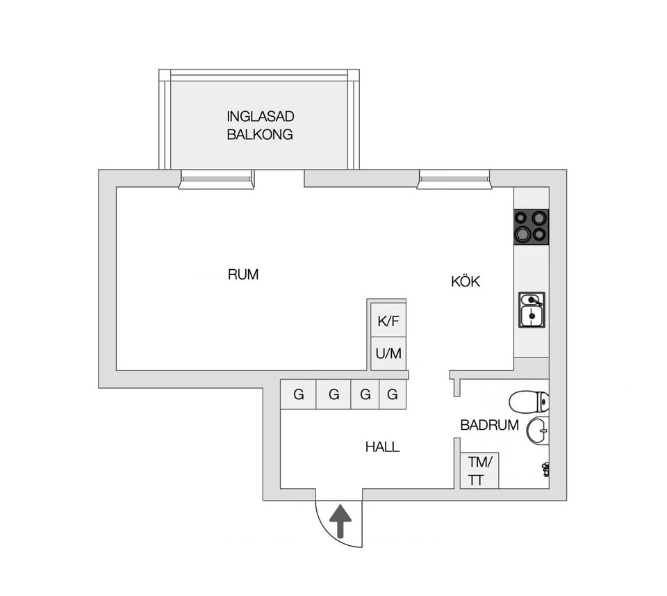 Bostadsrätt, Nämndemansgatan 51 A, Dammsvedjan, Borås