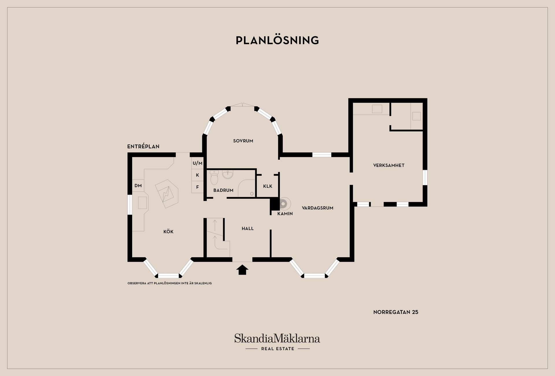 Villa, Norregatan 25, Centrum, Hörby