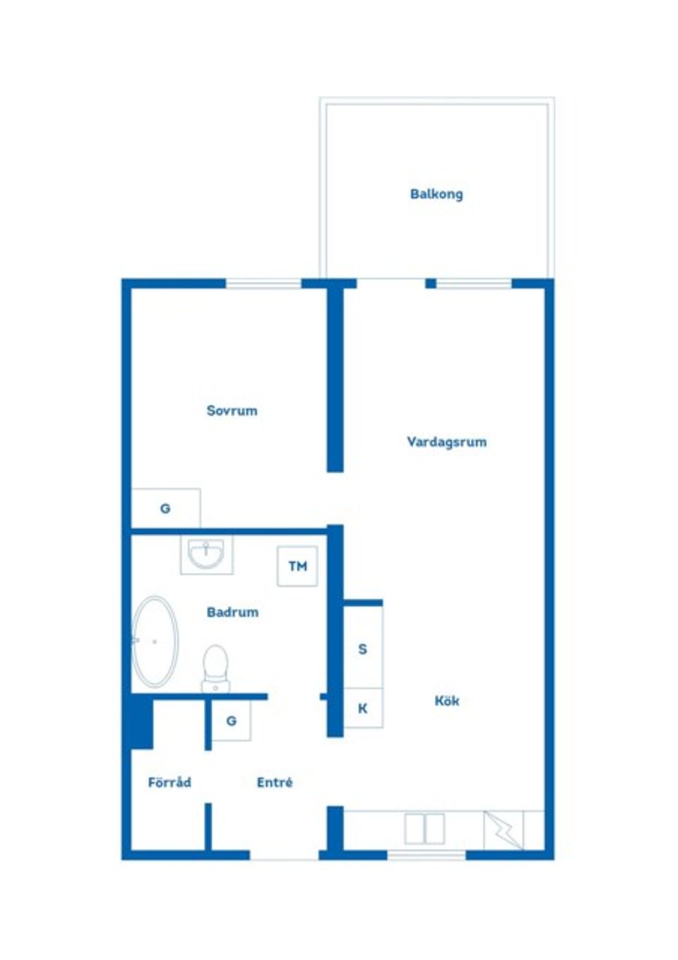 Bostadsrätt, Knärotsvägen 14, Sätra, Gävle