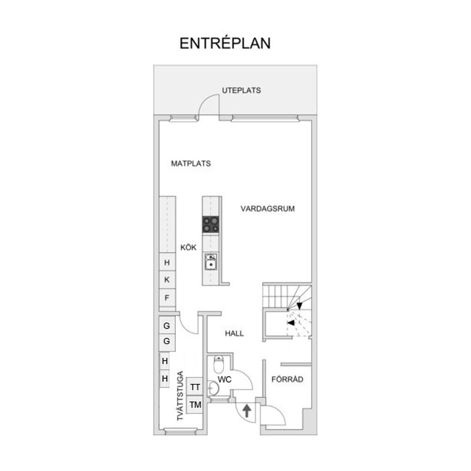 Villa, Radhus, Akvarievägen 62, Tyresö Centrum, Tyresö