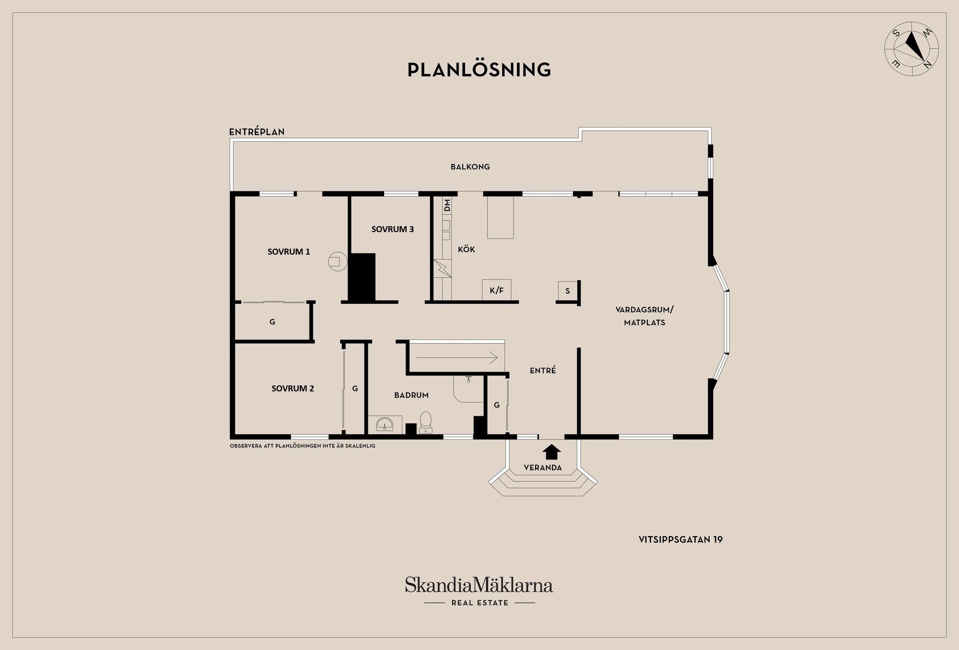 Villa, Vitsippsgatan 19, Motala