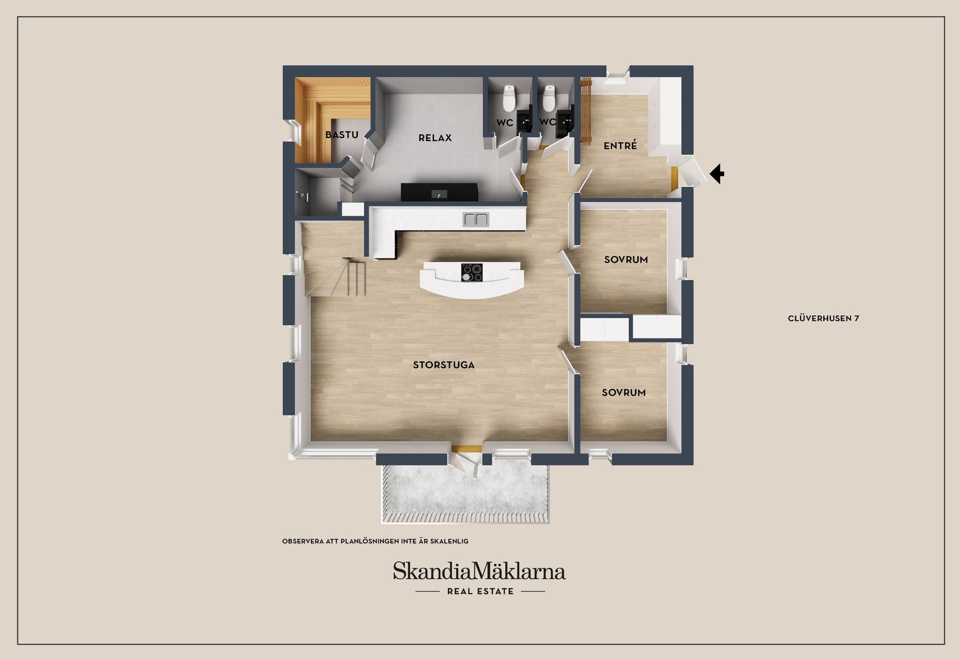 Bostadsrätt, Clüverhusen 7 lgh A7, Högfjället, Malung-Sälen