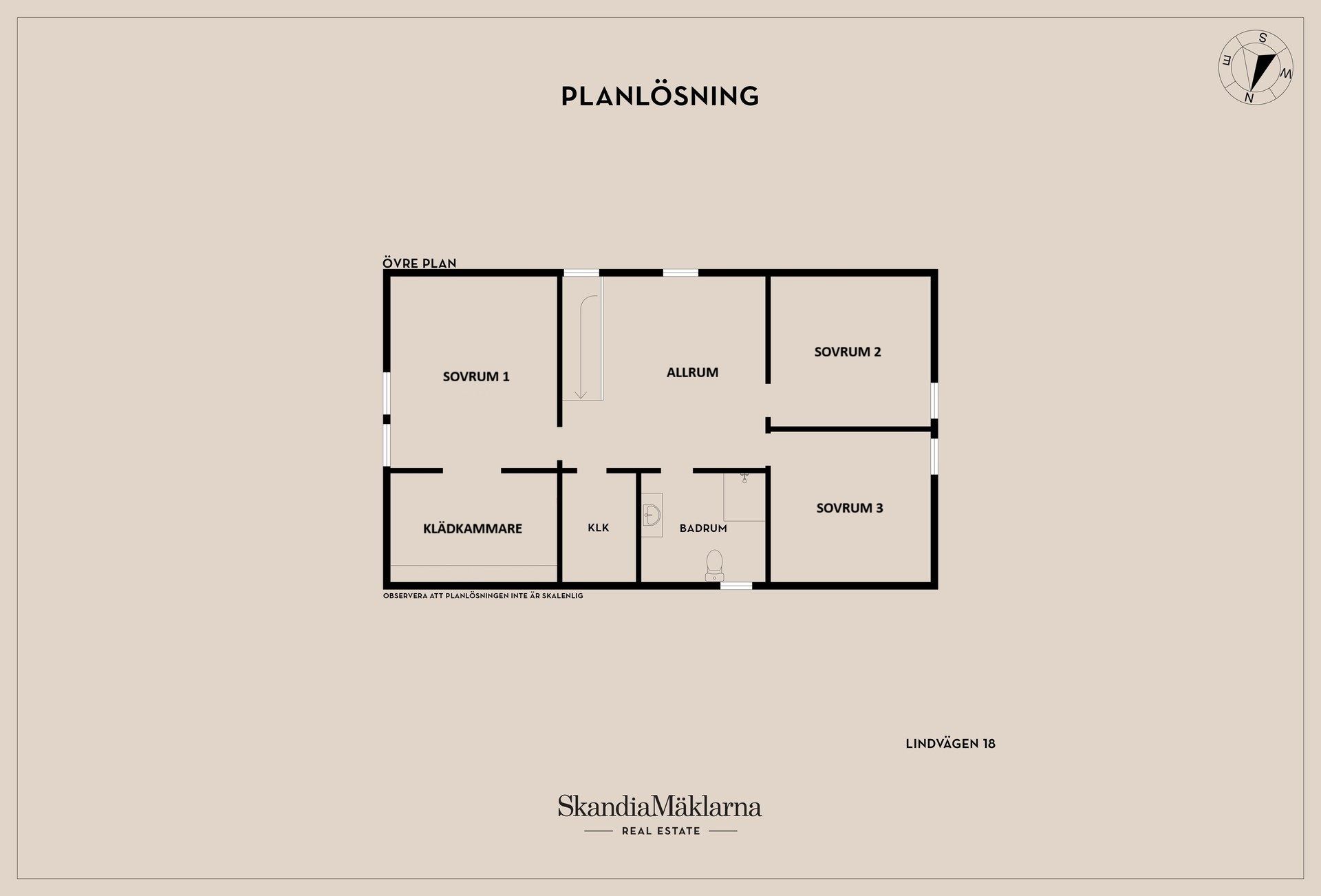 Villa, Lindvägen 18, Vadstena