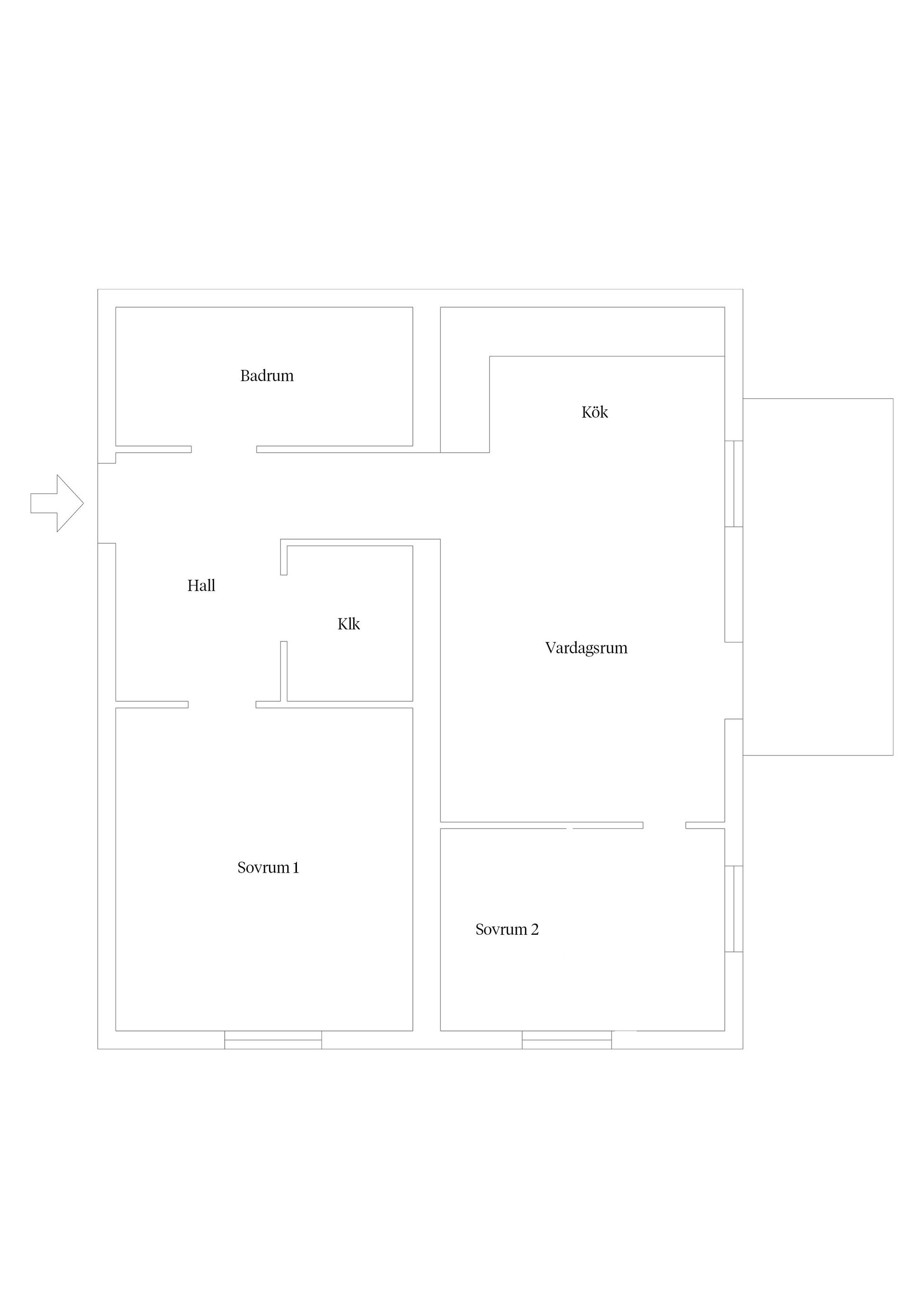 Bostadsrätt, Lertagsvägen 30B, Centrala Knivsta, Knivsta
