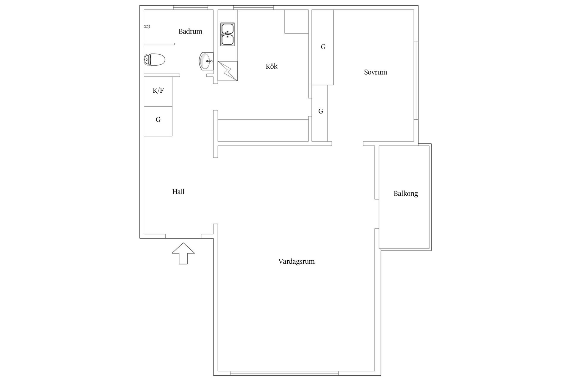Bostadsrätt, Vidängsvägen 47, Bromma - Traneberg, Stockholm