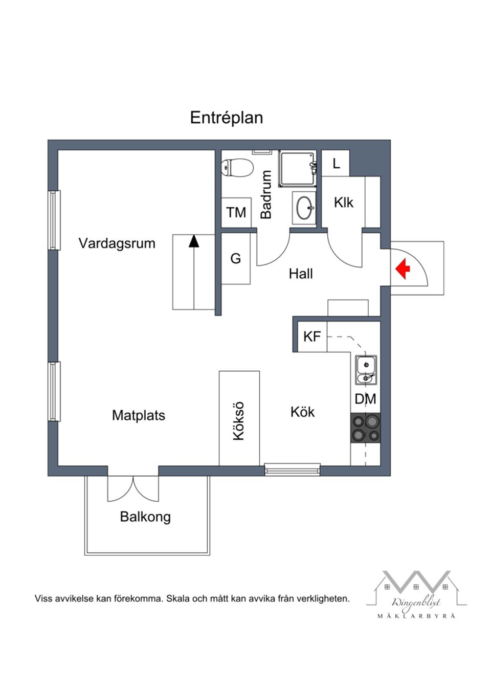 Bostadsrätt, Norrbodavägen 8, 1 tr, Norrboda, Upplands-Bro
