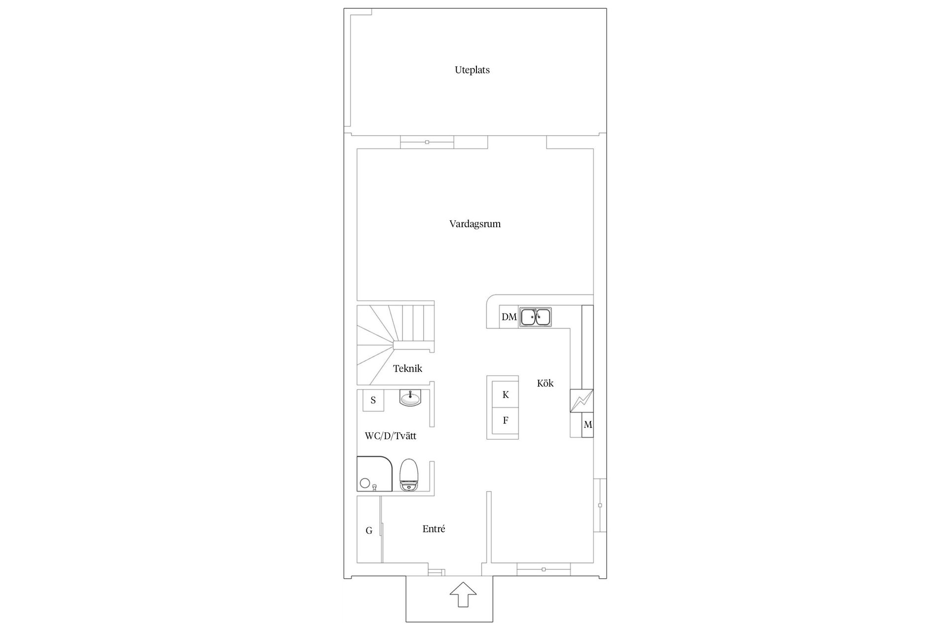 Bostadsrätt, Radhus, Högövägen 21B, Bredvik, Växjö