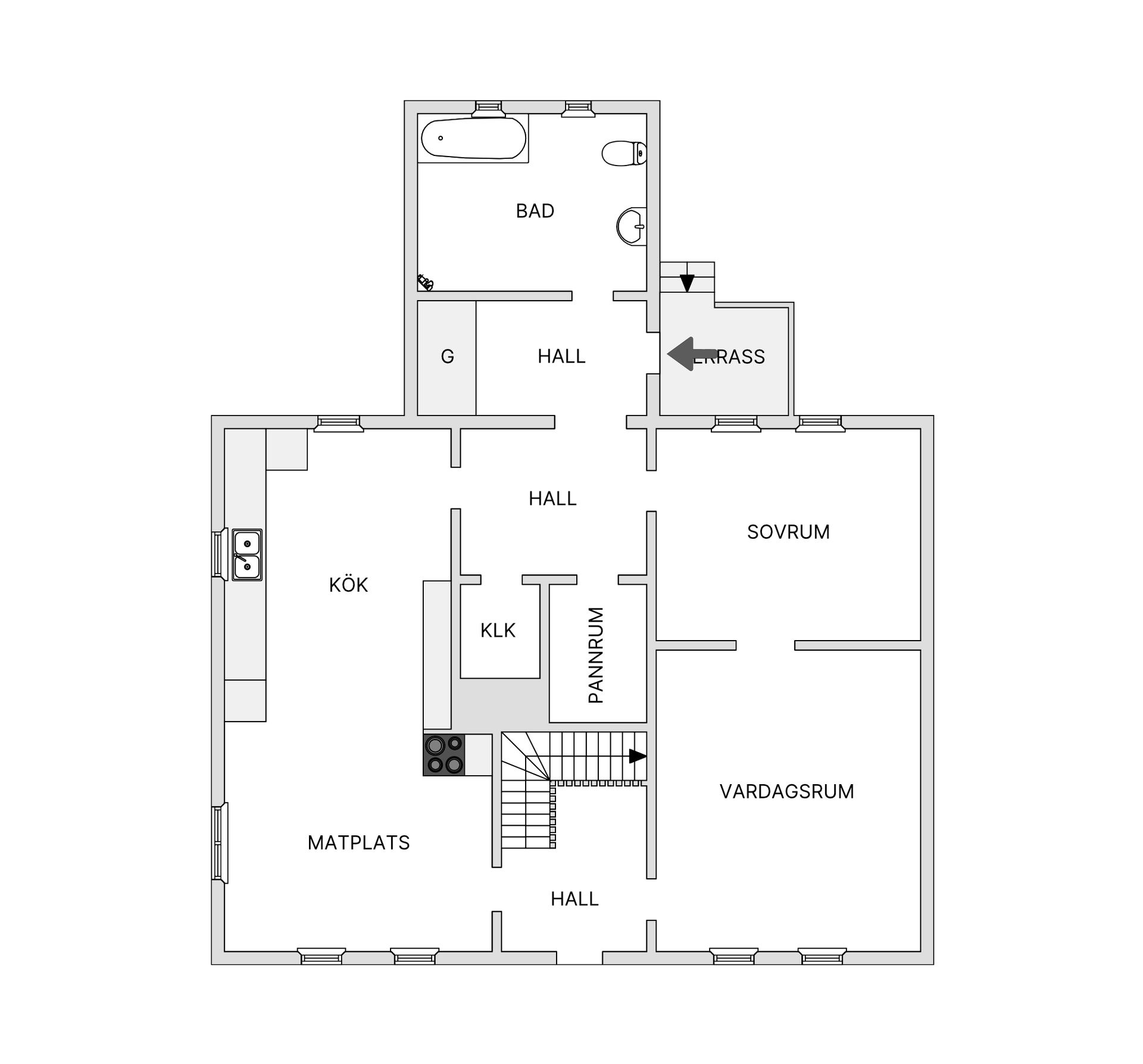 Villa, Storgatan 8, Vollsjö, Sjöbo