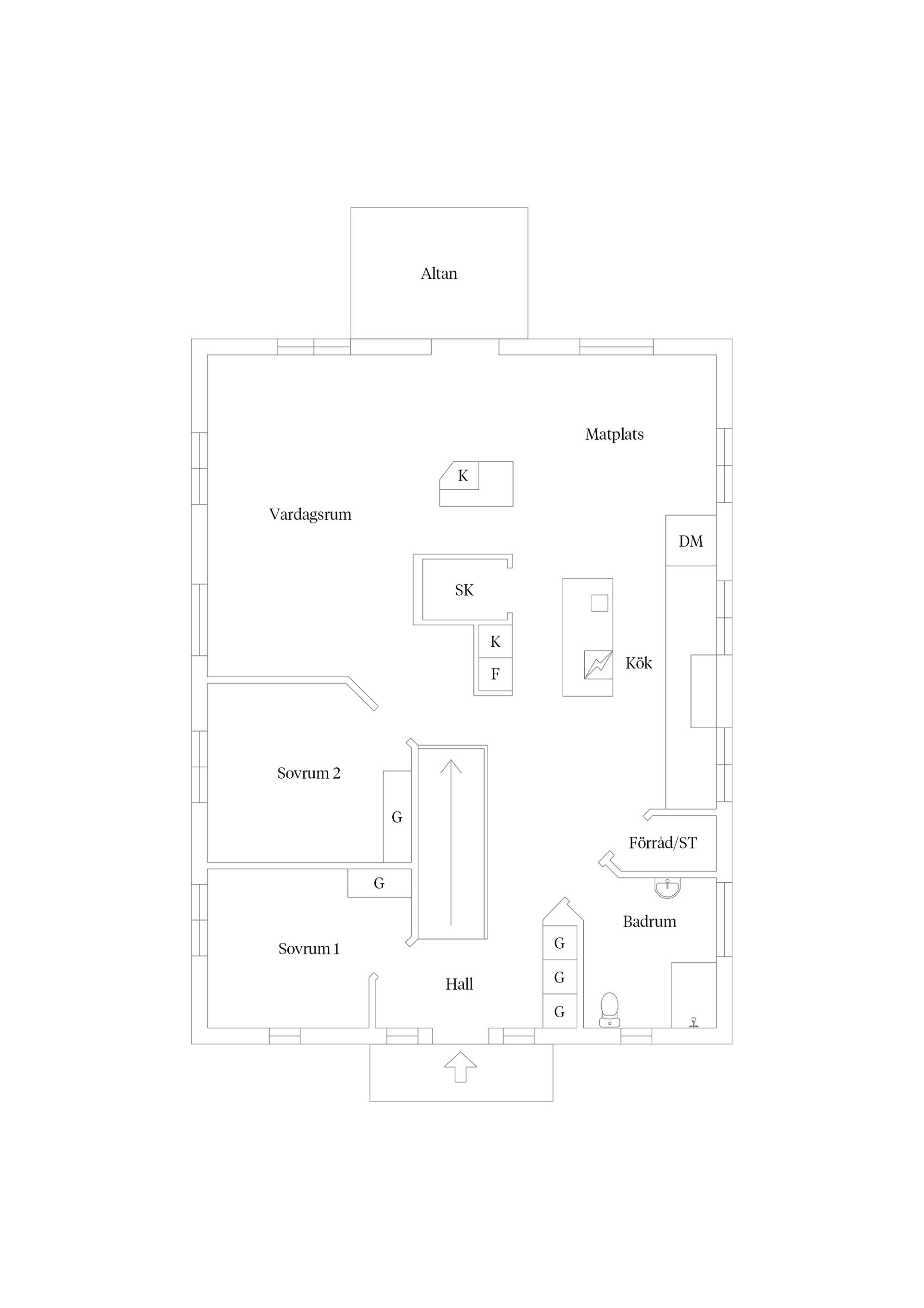 Villa, Branta vägen 6A, Södermalm, Sundsvall